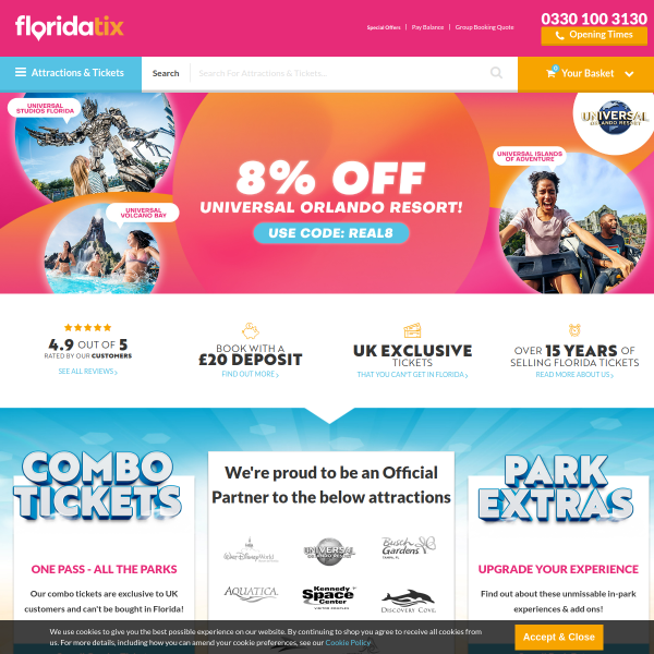 Florida Tix Screenshot