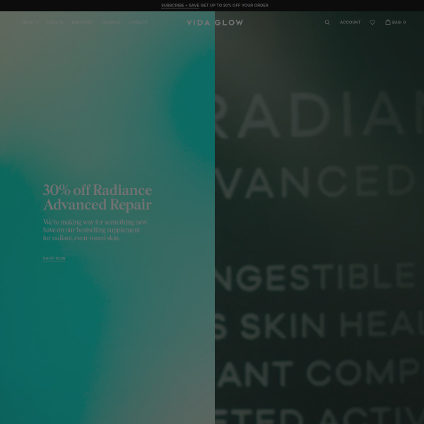 Vida Glow Screenshot